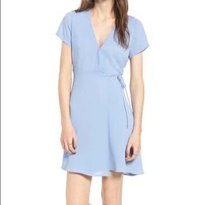 Light blue wrap dress from Nordstrom by Lush